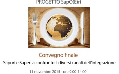 Convegno finale progetto “SapO(E)ri”